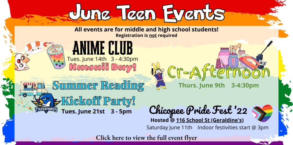 June '22 Teen Events